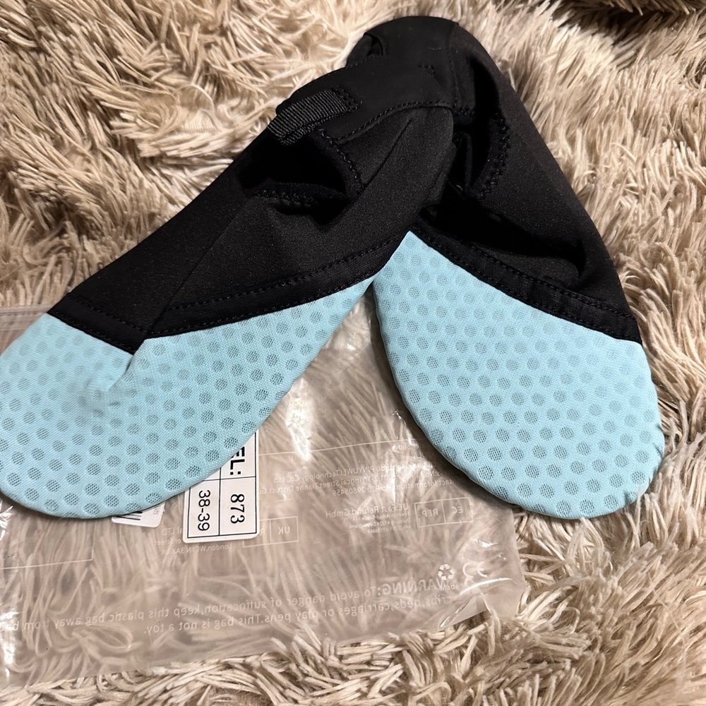 Women’s Black and Blue Water Shoes